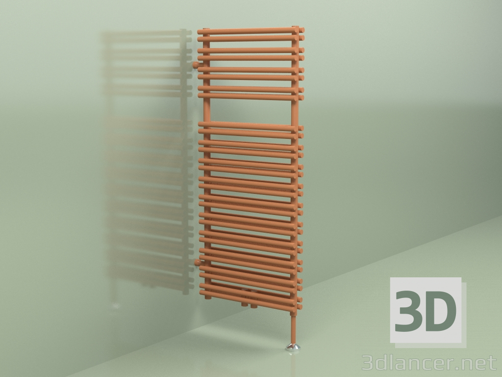 3d model Heated towel rail - Mauritius (MAU 12 05, RAL - 8023) - preview