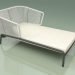 3D Modell Chaiselongue 004 (Cord 7mm Ton) - Vorschau