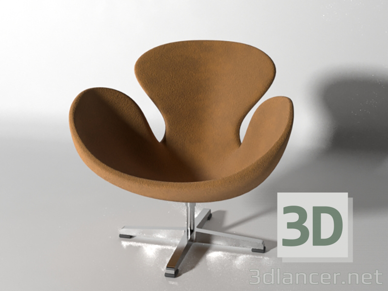 3d model Silla - vista previa