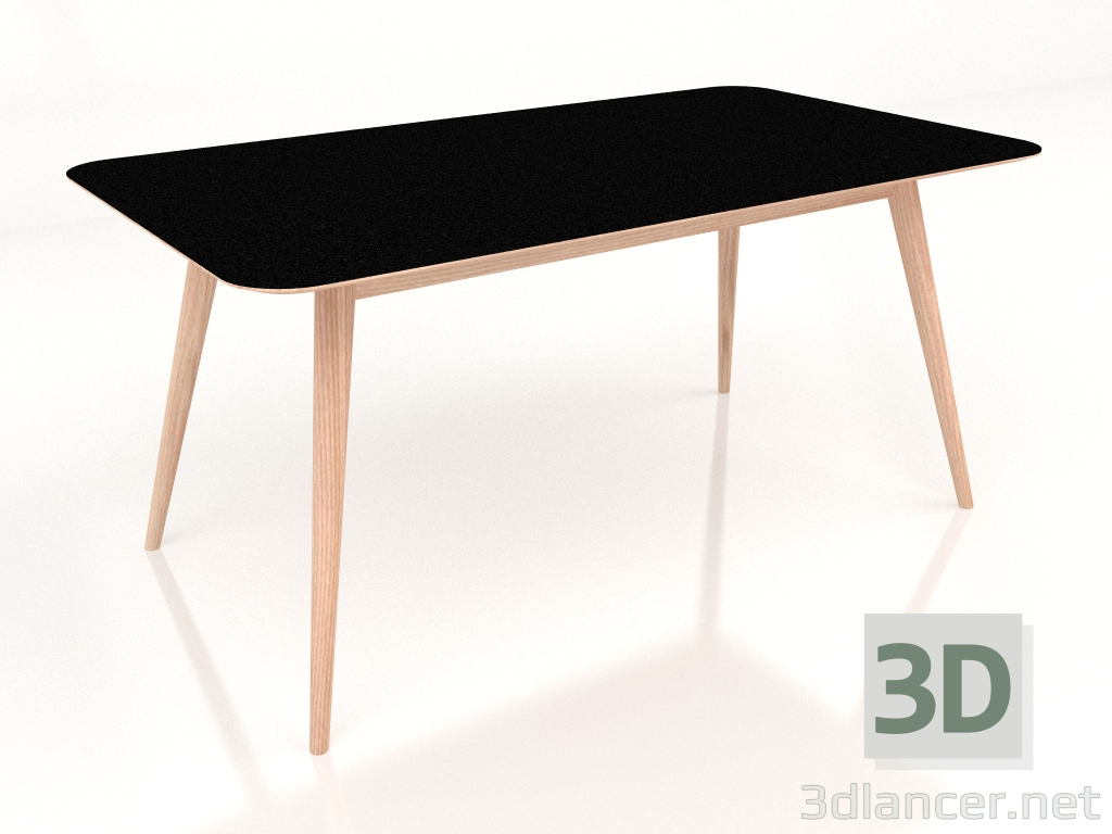 3d model Mesa de comedor Stafa 160 (Nero) - vista previa