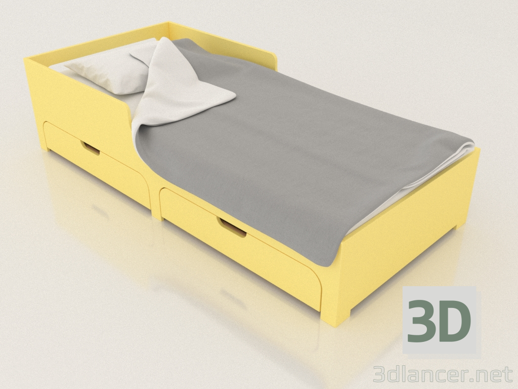 modello 3D Letto MODE CL (BCDCL2) - anteprima