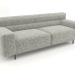 3D Modell Gerades Sofa CAMERTON (Brugal 23) - Vorschau