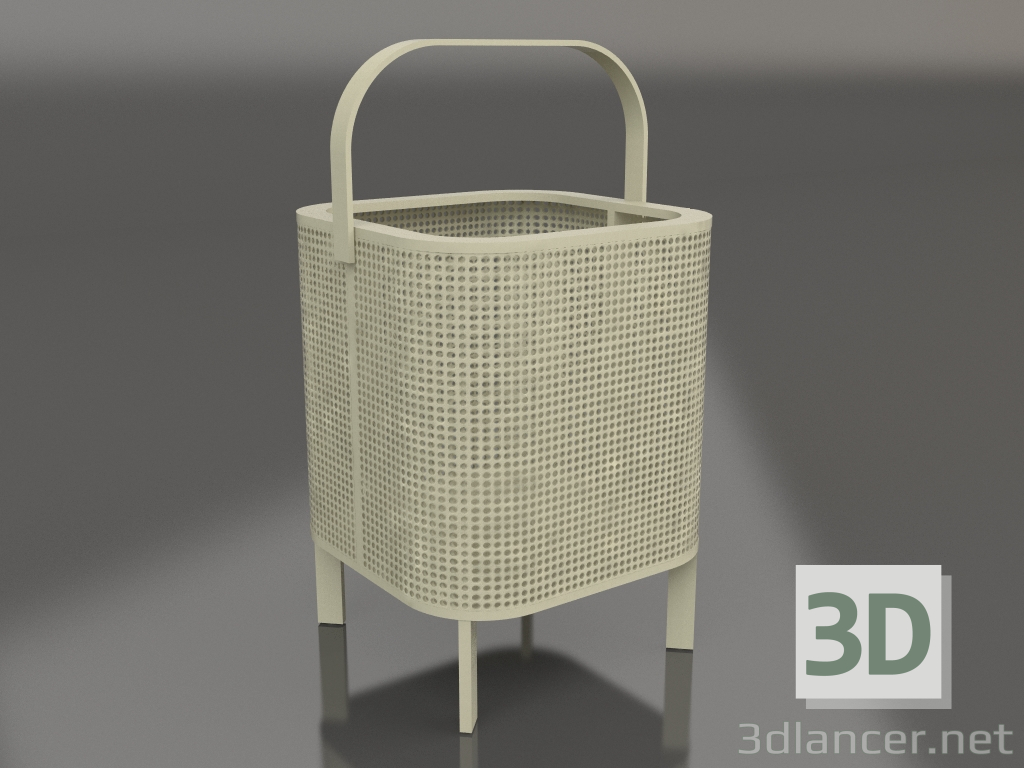 3d model Box for candles 2 (Gold) - preview