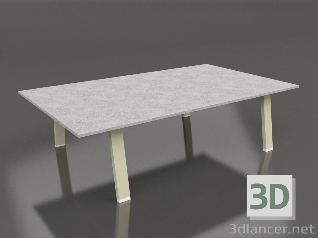 3d модель Стол журнальный 120 (Gold, DEKTON) – превью