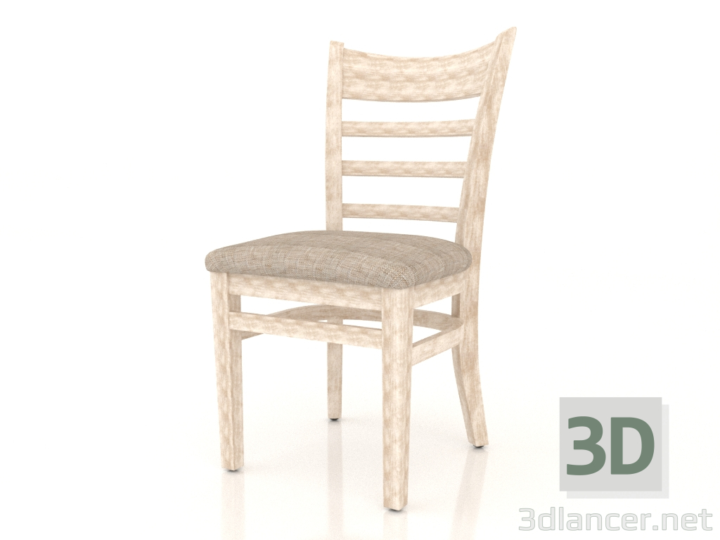 3D Modell Oxford-Stuhl (Provence) - Vorschau