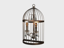 Бра BIRDCAGE CRYSTAL SCONCE (SN008-2-ABG)