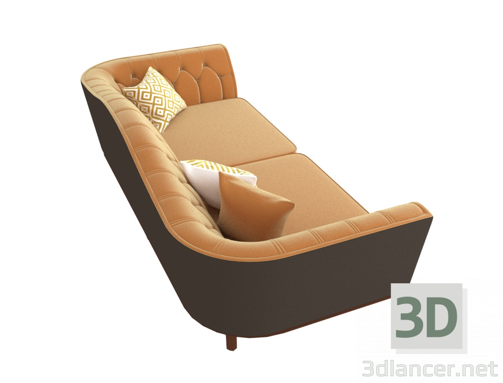 Sofá Sofá Lima. 3D modelo Compro - render