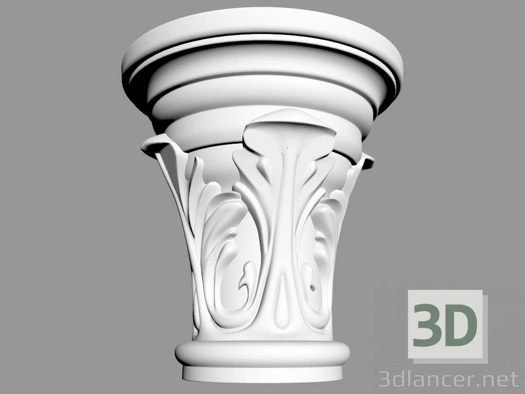 3d model Capital (KPF4) - vista previa