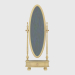 3d model Oval rotating mirror (art. 96157) - preview