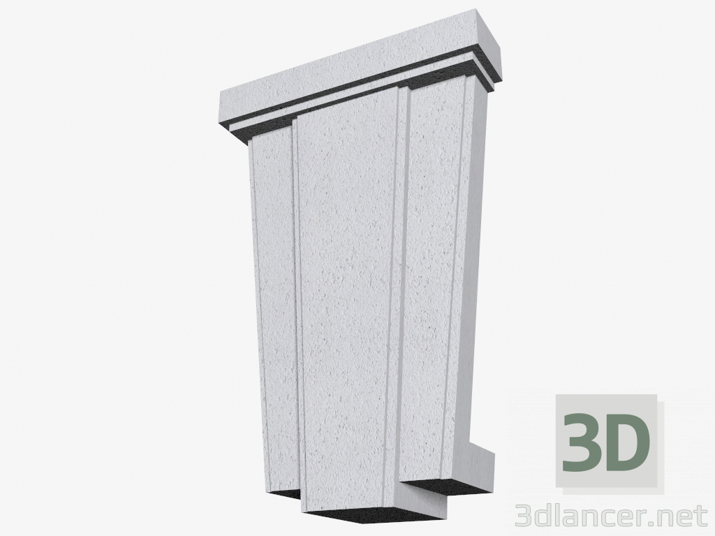 3D modeli Kilittaşı (FZ51L) - önizleme