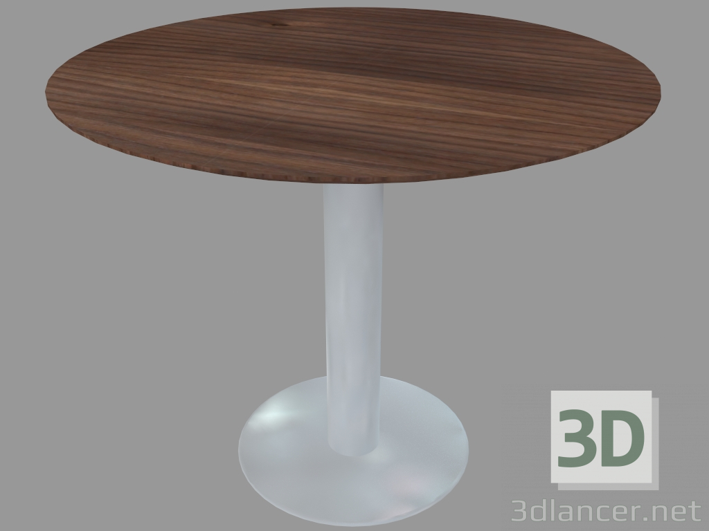 3D modeli Yemek masası (ceviz D90) - önizleme