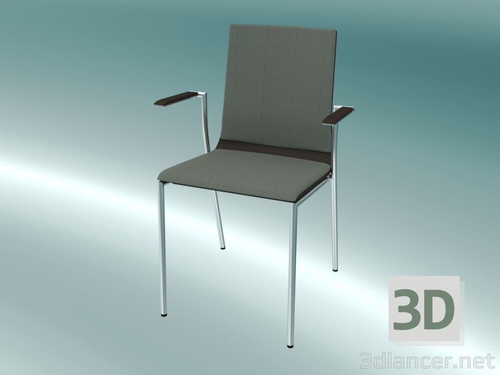 3d model Silla para visitantes (K3H 2P) - vista previa