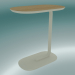 modello 3D Side table Relate (Rovere, Bianco sporco) - anteprima