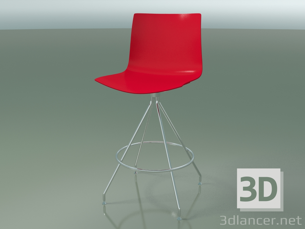 Modelo 3d Banqueta alta 0488 (polipropileno PO00104) - preview