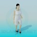 Modelo 3d Mulher - preview