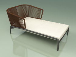 Chaise longue 004 (Corda 7mm Marrone)