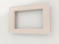 Cornice per coccarda doppia Favorit (champagne)