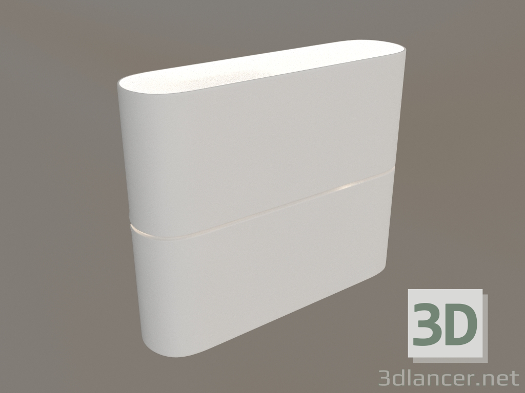 modello 3D Lampada SP-Parete-110WH-Piatto-6W - anteprima