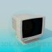 Modelo 3d Monitor CRT - preview