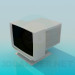 Modelo 3d Monitor CRT - preview