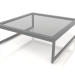 3d model Coffee table 90 (Anthracite) - preview