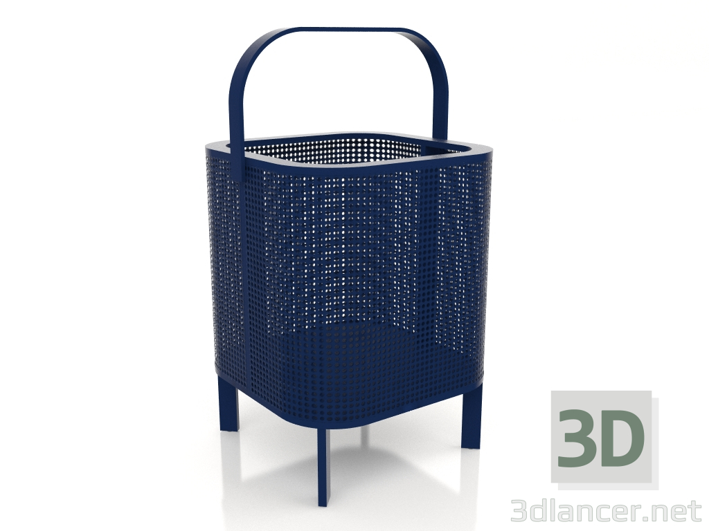 3d model Caja para velas 2 (Azul noche) - vista previa