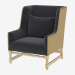 3d модель Кресло ANTWERPEN LINEN ARMCHAIR (7841.0008 SVH) – превью