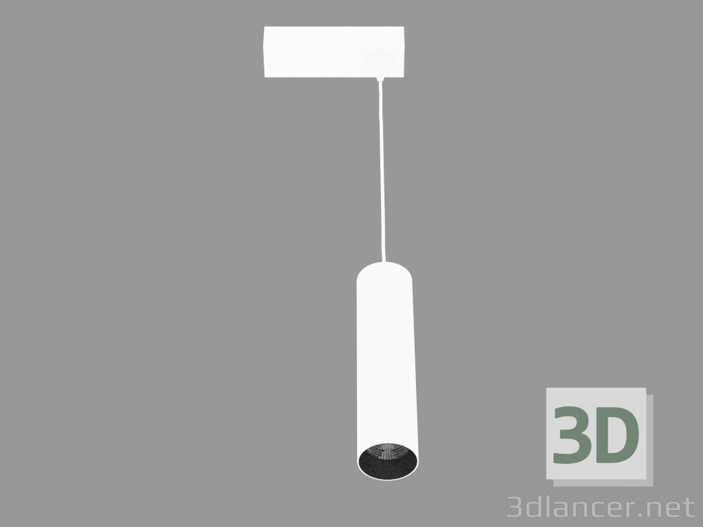 modèle 3D La lampe à DEL (DL18629_01 White S + socle DL18629 1Kit W Dim) - preview