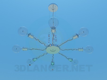 3d model Chandelier - preview