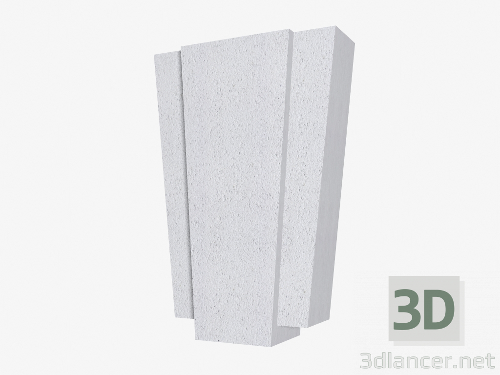 3d model Keystone (FZ52L) - vista previa