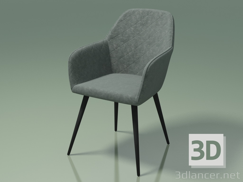 3D modeli Koltuk Antiba (111832, haki) - önizleme