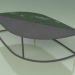 3d model Mesa de centro 002 (Bosque Tormentoso Gres Glaseado, Metal Ahumado) - vista previa