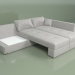 3D Modell Ecksofa Marcos (aufgeklappt) - Vorschau