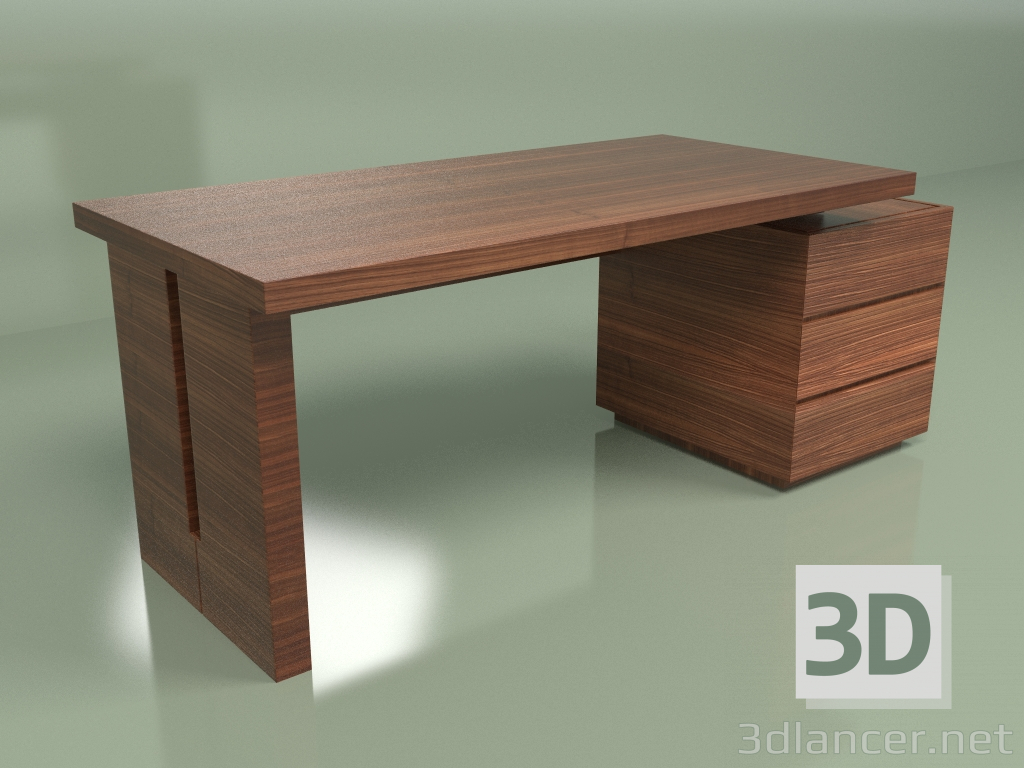 Modelo 3d Mesa de formulário - preview