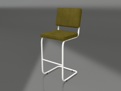 Tabouret de bar Ridge Rib (Vert)