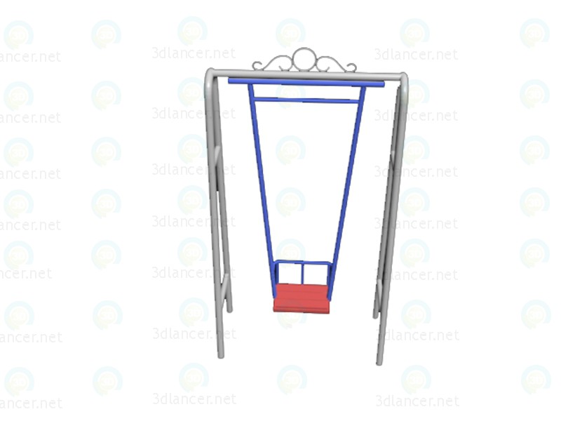 3D Modell Schaukel - Vorschau