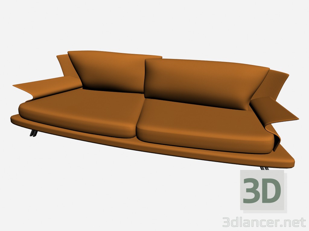 3d model Sofá Super roy 14 - vista previa