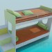 3D Modell Sofa-Bett - Vorschau