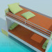 3D Modell Sofa-Bett - Vorschau