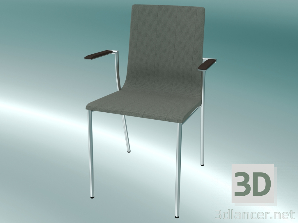 3D modeli Ziyaretçiler için Sandalye (K4H 2P) - önizleme