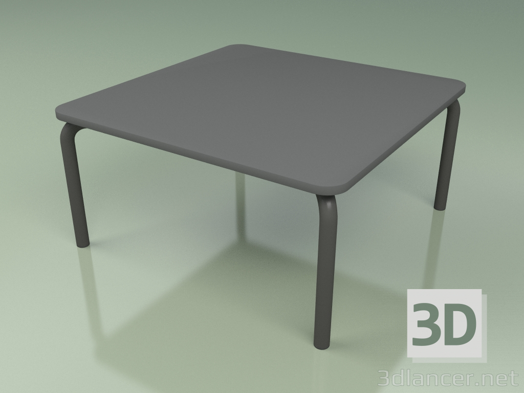 3d model Coffee table 005 (Metal Smoke, HPL Gray) - preview