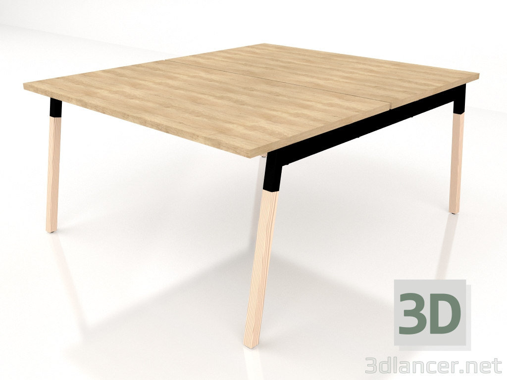 modèle 3D Table de travail Ogi W Bench Slide BOW33 (1400x1610) - preview