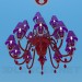 modello 3D Lampadario a bracci - anteprima