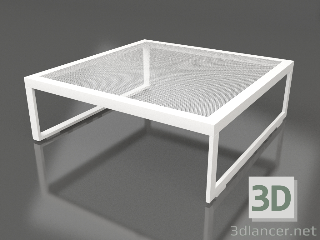 modello 3D Tavolino 90 (Bianco) - anteprima