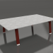 3d model Mesa de centro 120 (Rojo vino, DEKTON) - vista previa