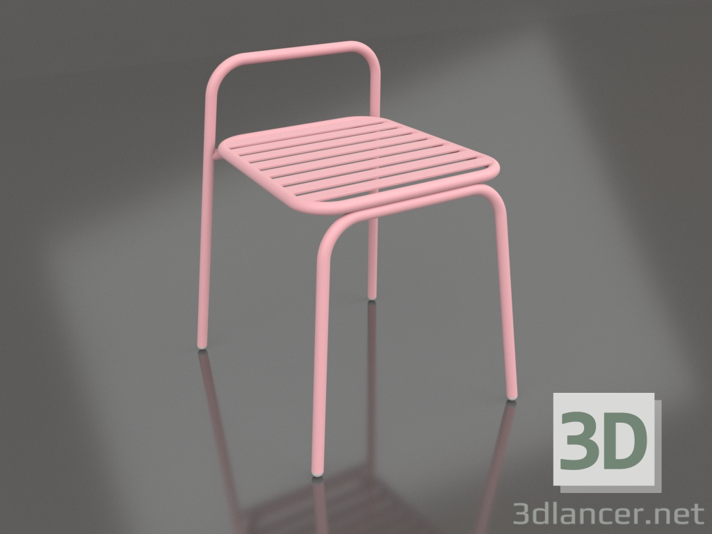 modello 3D Sedia con schienale basso Dvornyag (Zhwachka) - anteprima