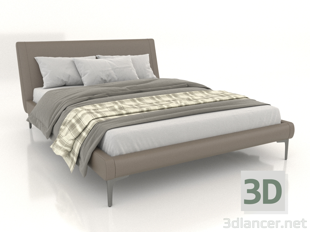 3D Modell Weiches Bett Metropolitan - Vorschau