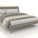 3D Modell Weiches Bett Metropolitan - Vorschau