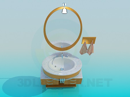 3d model Lavabo - vista previa