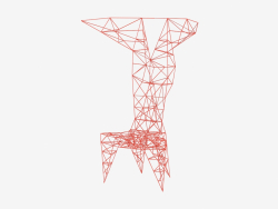 Стул каркасный (красный) Pylon Chair